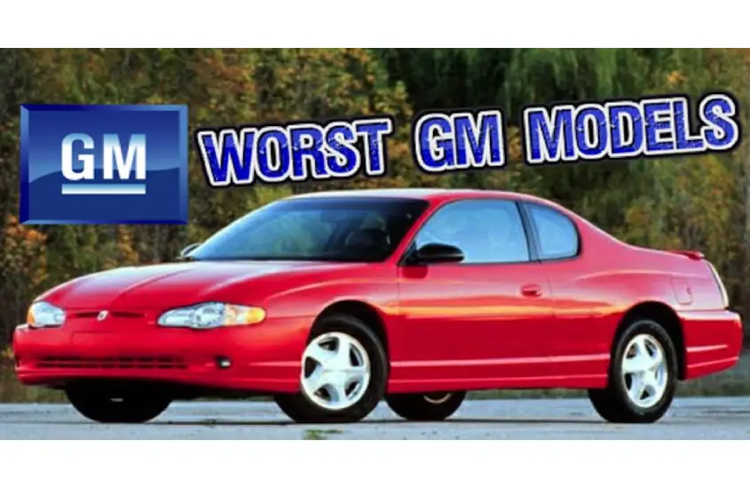 Top 10 Worst Cars GM Ever Built